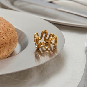 style edelstahl gold farbe zirkon minimalist ringe h5 Bild5