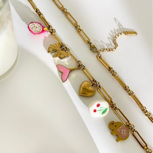 1 Piece Stainless Steel Gold Color Pendant Necklace h5 Picture4