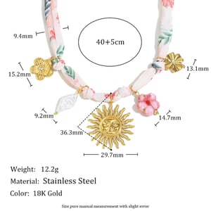 Colliers à pendentif en acier inoxydable pour femme, série romantique, motif tortue douce h5 Image5
