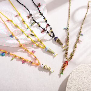 1 Piece Luxurious Series Elegant Fish Copper Women's Pendant Necklaces h5 Picture2