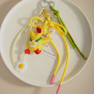 Simple Series Casual Solid Color PU Women's Bag Charms h5 