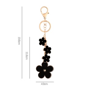 1 Piece Flower Alloy Keychain h5 Picture2