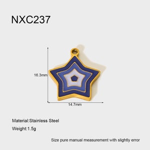Ethnic Series DIY Stainless Steel Pendants h5