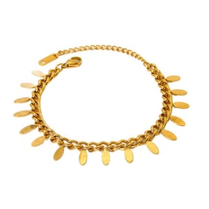 Simple Series Daily Chain Stainless Steel Women's Bracelets h5 Picture5