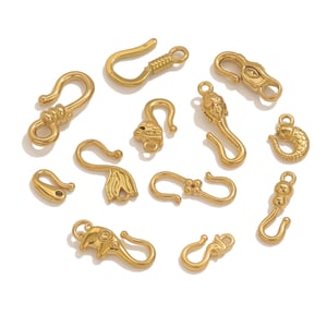 1 Piece Designable DIY Animal Stainless Steel Jewelry Closures h5 Picture4