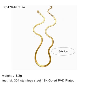 1 Piece Fish Stainless Steel Gold Color Pendant Necklace h5