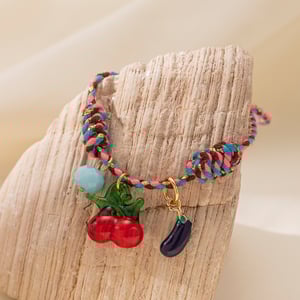 1 Piece Cute Cherry Charm Bracelets h5 Picture3