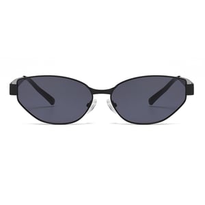1 Pair Simple Series Casual Solid Color Metal Women's Sunglasses h5 Picture2