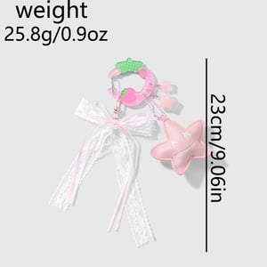 1 Piece Sweet Bow Knot Bag Charms h5 Picture2