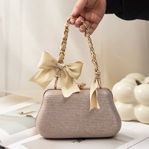 1 Piece Bow Knot Aluminum Women's Bag Extension Chain h5 Picture5