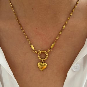 1 Piece Oceanic Stainless Steel Gold Color Pendant Necklace h5 Picture5