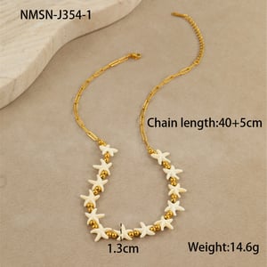 Romantic Vacation Turtle Stainless Steel Gold Color Women's Chain Necklaces h5