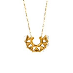 Simple Series Daily Geometric Stainless Steel  Women's Pendant Necklaces h5 Picture5