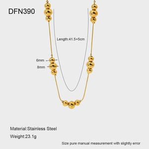 Simple and Versatile Stainless Steel Women's Necklace h5