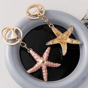 Porte-clés en alliage étoile de mer 1 pièce h5 Image3