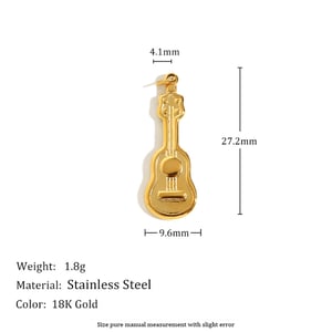 Simple Series Daily Solid Color Stainless Steel Women's Pendants h5 Picture5