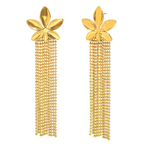 1 Pair Flower Tassels Women's Dangle Earrings h5