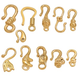 1 Piece Designable DIY Animal Stainless Steel Jewelry Closures h5 Picture3