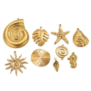 Stainless Steel Pendants Turtle Vacation Daily Simple Series Women's jewelry h5 Picture5