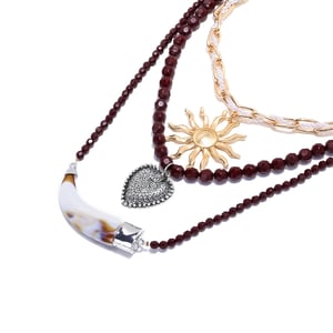 1 Set Statement Beaded Necklace h5 Picture3