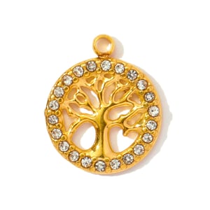 1 Piece Simple Series DIY Star Stainless Steel Gold Color Women's Pendants h5