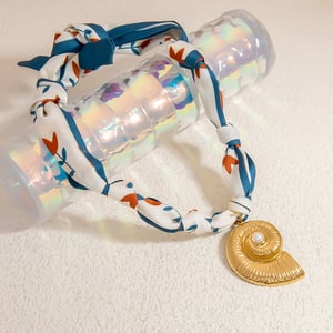 1 Piece Fabric Shell Pendant Necklace h5 Picture5