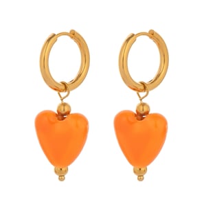 1 Pair Sweet Heart Drop Earrings h5 Picture5