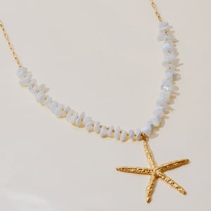 1 Piece Exaggerated Starfish Stainless Steel Gold Color Women's Pendant Necklaces h5 Picture4