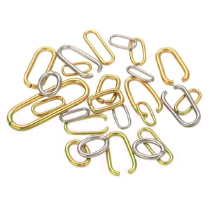 1 Piece DIY Pendant Clasp Stainless Steel Gold Color Jewelry Charms h5 Picture5