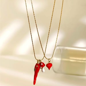 1 Piece Chill Stainless Steel Gold Color Pendant Necklace h5 Picture3