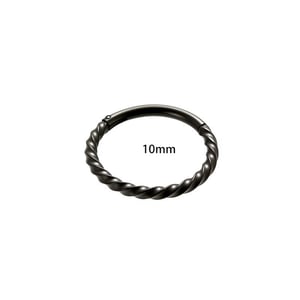 1 Piece Minimalist Circle Stainless Steel Gold Color Women's Piercings Earrings h5 Picture2