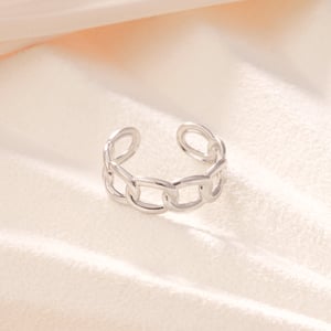 1 Piece Simple Series Classic Geometric Stainless Steel Gold Color Minimalist Rings h5 Picture5