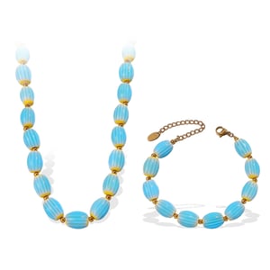 1 Piece Ceramic Beaded Necklace h5 Picture5