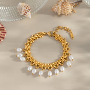 1 Piece Stainless Steel Gold Color Pendant Necklaces h5 Picture3