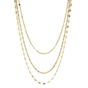 Simple Series Daily Chain Stainless Steel Women's Layered Necklaces h5 Picture4