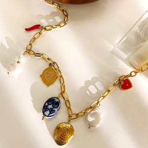 1 Piece Stainless Steel Gold Color Pendant Necklace h5 Picture5