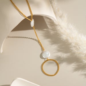 Stainless Steel Gold Color Finger Chain h5 Picture3