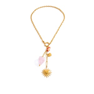 Cute Little Mushroom Pendant Women's Necklace h5