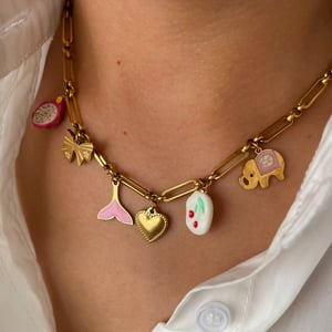 1 Piece Stainless Steel Gold Color Pendant Necklace h5 Picture2