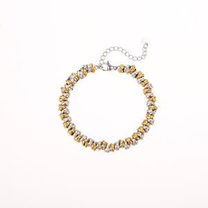 Casual Geometric Stainless Steel  Gold Color Women's Chain Bracelets h5 Picture5