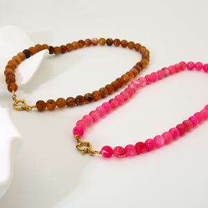 1 Piece Simple Series Daily Beads Acrylic Unisex Beaded Necklaces h5 Picture4