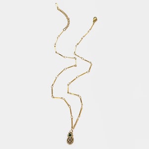 1 Piece Fruit Stainless Steel Gold Color Pendant Necklace h5