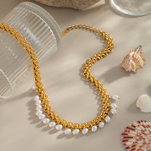 1 Piece Stainless Steel Gold Color Pendant Necklaces h5 Picture4