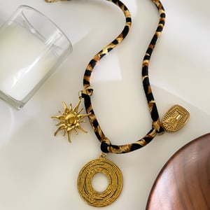 1 Piece Stainless Steel Gold Color Pendant Necklace h5 Picture5