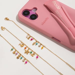 1 Piece Colorful Series Elegant Flower Stainless Steel Gold Color Women's Charm Bracelets h5 Picture6