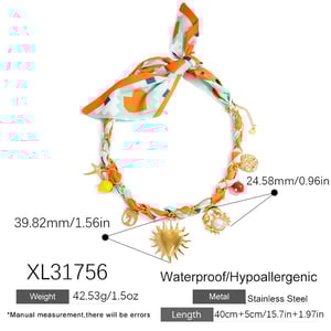 1 Pair Simple Series Casual Heart Stainless Steel   Gold Color  Women's Pendant Necklaces h5 Picture2