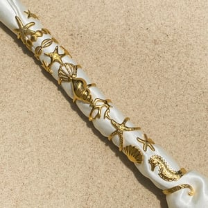 1 Piece Marine Organism Stainless Steel Gold Color Statement Rings h5 Picture8