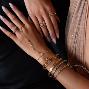 1 Piece Luxurious Series Elegant Butterfly Stainless Steel Gold Color Women's Bangles h5 Picture4