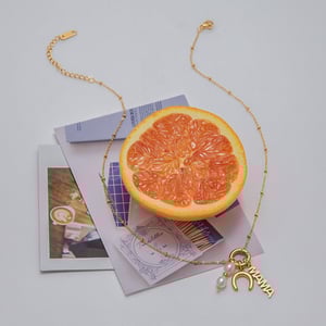 1 Piece DIY Series Vacation Heart Stainless Steel Gold Color Women's Pendant Necklaces h5 Picture8