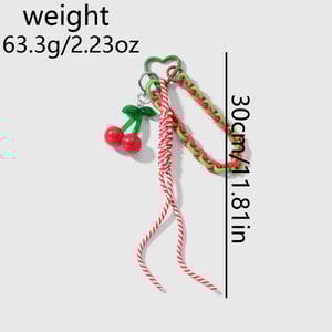 1 Piece Sweet Heart Clock Bag Charms h5 Picture2